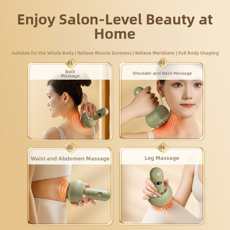 Minhuang KAMQ-0911-T електрическо гуаша устройство, презареждаем, бутонно управление, 1800mAh батерия