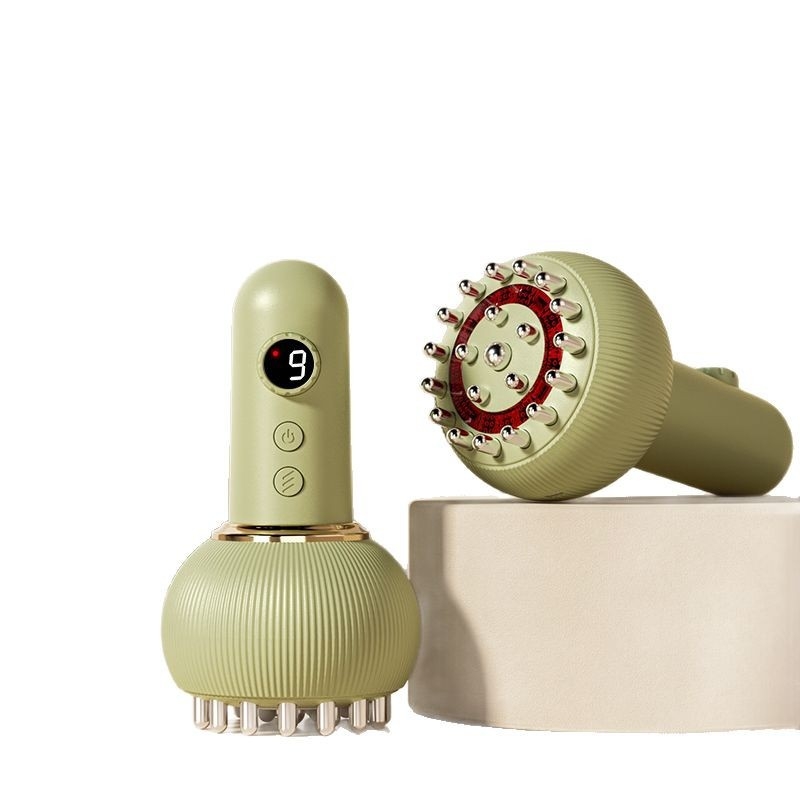 Minhuang KAMQ-0911-T Dispozitiv electric pentru gua sha, reîncărcabil, control cu buton, baterie 1800mAh