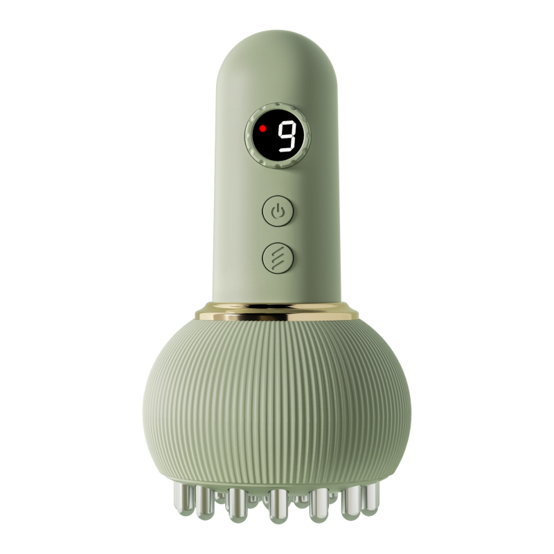 Minhuang KAMQ-0911-T Elektriskā gua sha ierīce, uzlādējama, taustiņu vadība, 1800mAh akumulators