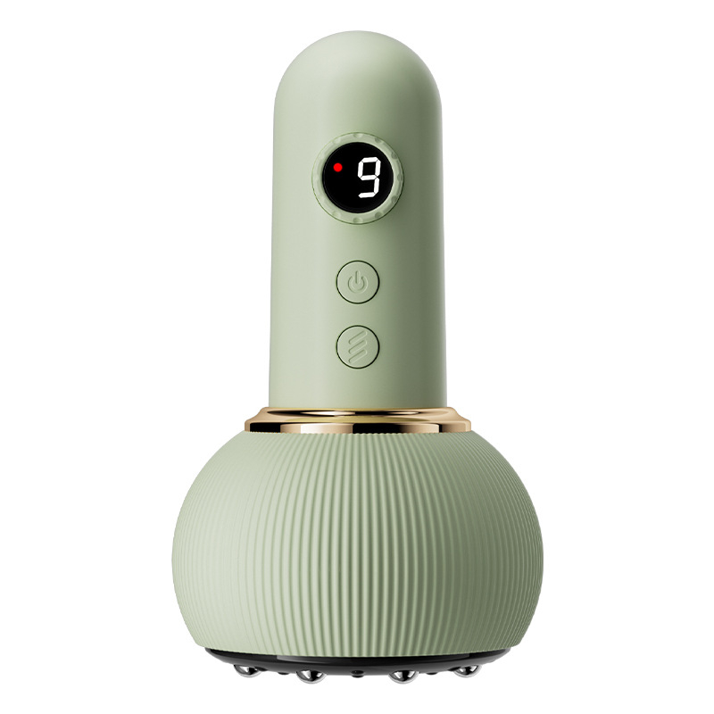 Minhuang KAMQ-0911-T Elektriskā gua sha ierīce, uzlādējama, taustiņu vadība, 1800mAh akumulators