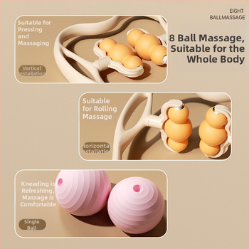 Клип масажор за шията, ръчен масажер за шия и рамене, Vofanda, 500 г