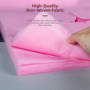 Vienkartinis veido rankšluostis su anga masažinei lovai, veido rankšluostis su anga, 140-170 g