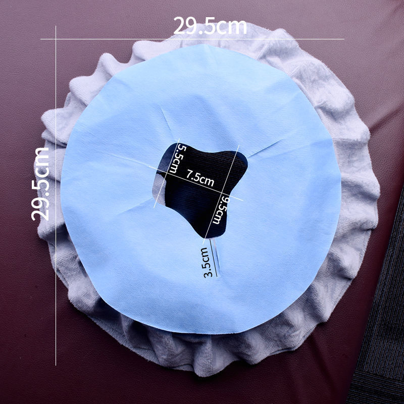 Vienkartinis veido rankšluostis su anga masažinei lovai, veido rankšluostis su anga, 140-170 g