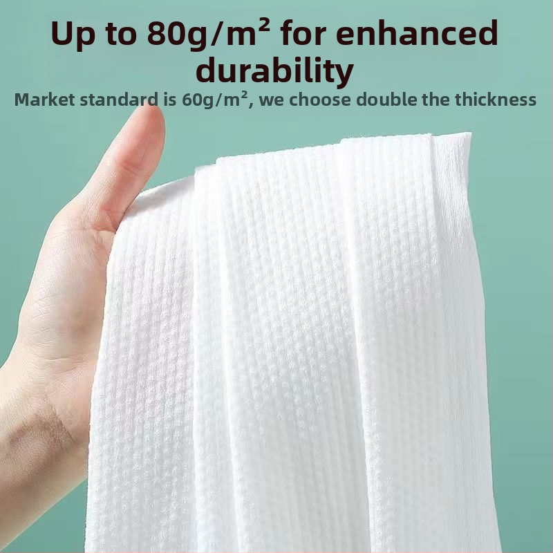 Кърпи за салон за красота от нетъкан текстил, с лого, 70 g, плоско тъкане, попиване 0-5 s