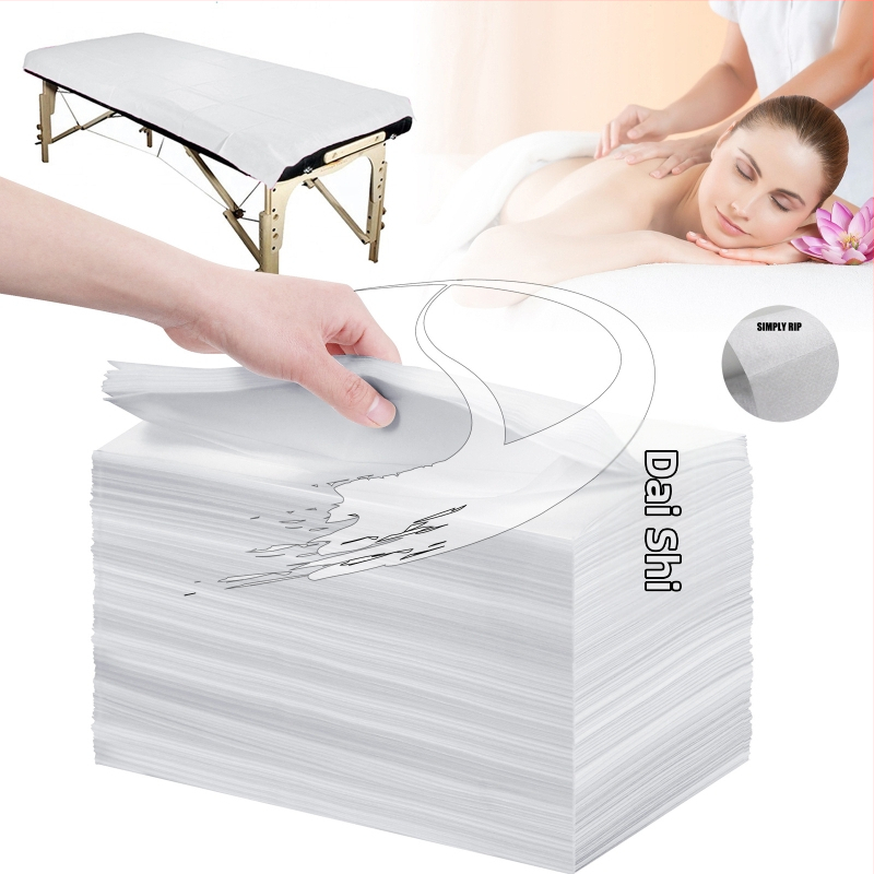 Хотелски чаршаф за еднократна употреба, дишащ нетъкан плат, водоустойчив, марка Daishi