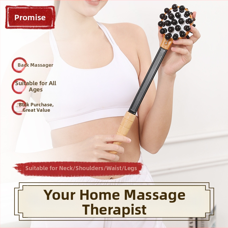 Xu nuo Fából készült masszázsbot/kalapács – otthoni használatra, 225 g, egy darab