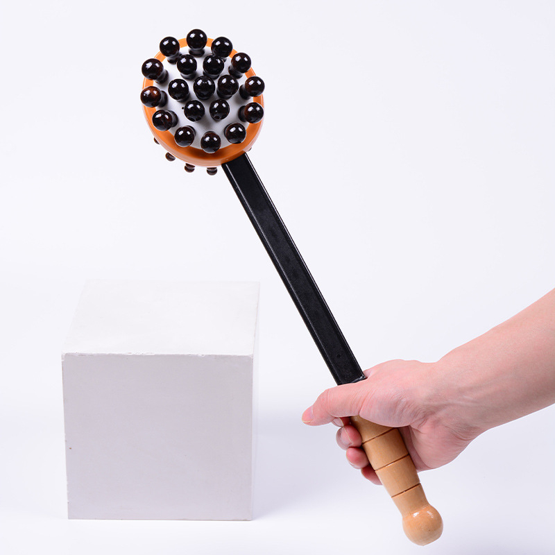 Xu nuo Fából készült masszázsbot/kalapács – otthoni használatra, 225 g, egy darab