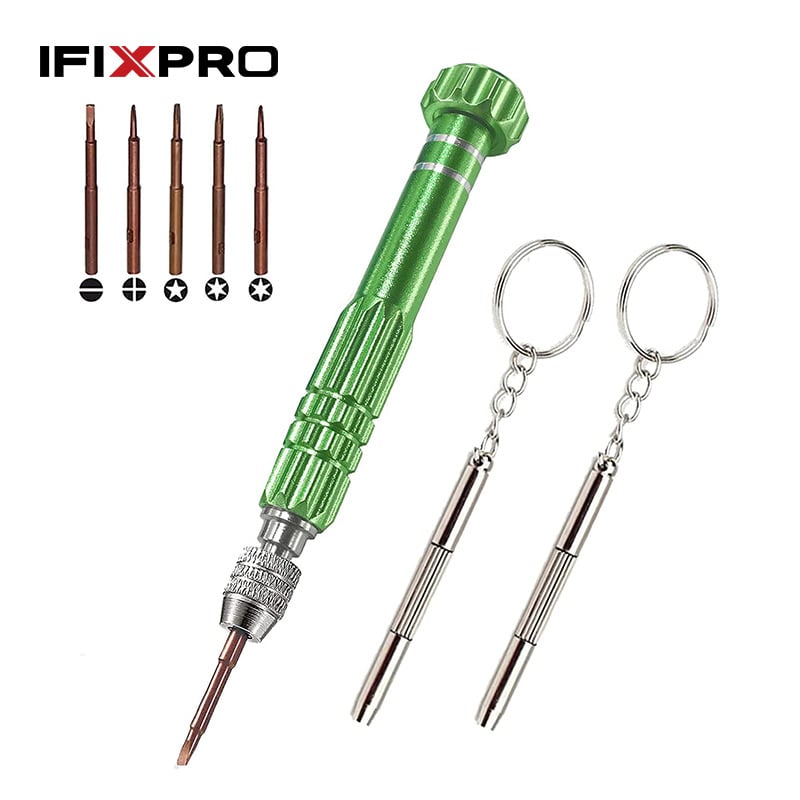 IFIXPRO 8-in-1 acél csavarhúzó készlet otthoni karbantartáshoz, 8 darab, Standard: Formula