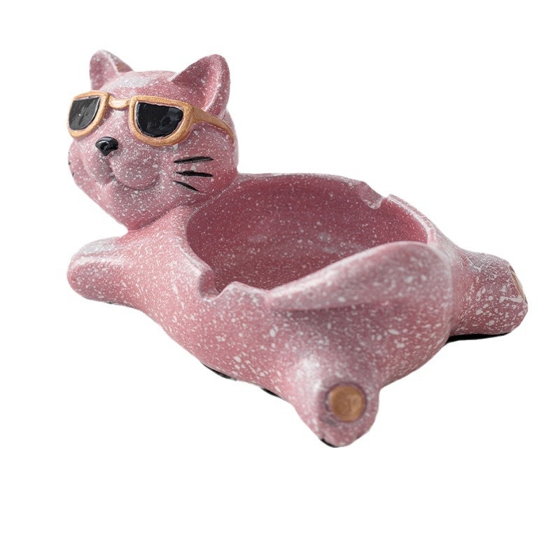 Kerámia hamutál tárolóval | kreatív stílus, rajzfilmszerű, aranyos dizájn; csomagolás 100 darab