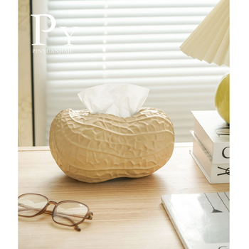 YBM κεραμική θήκη χαρτιού, γεωμετρικό σχήμα, μοντέρνο μινιμαλιστικό στυλ