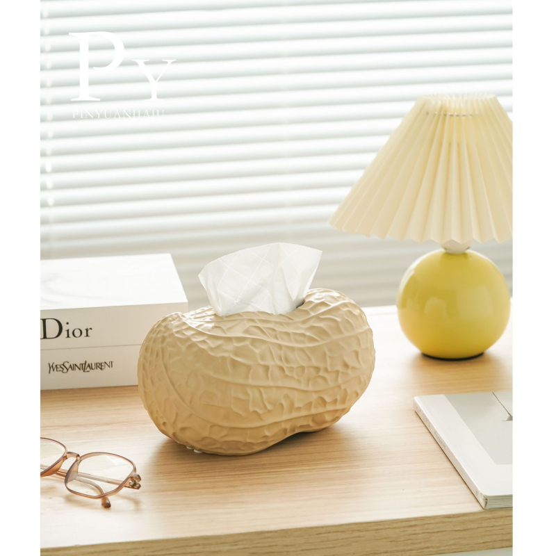 YBM κεραμική θήκη χαρτιού, γεωμετρικό σχήμα, μοντέρνο μινιμαλιστικό στυλ