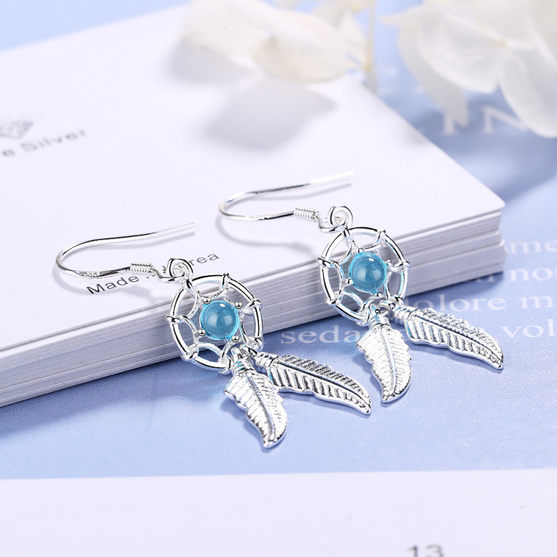 Овеци ловец на сънища - Copper, Heart Ornament, геометричен дизайн, свеж и сладък стил, за жени