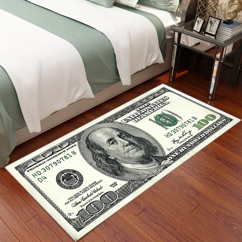 Crystal Velvet Floor Mat – квадратна подложка за хол и спалня, полиестерно влакно, печатна изработка, пране, персонализирана опция