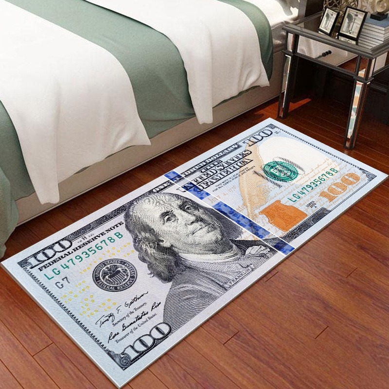 Crystal Velvet Floor Mat – квадратна подложка за хол и спалня, полиестерно влакно, печатна изработка, пране, персонализирана опция