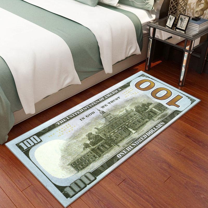 Crystal Velvet Floor Mat – квадратна подложка за хол и спалня, полиестерно влакно, печатна изработка, пране, персонализирана опция