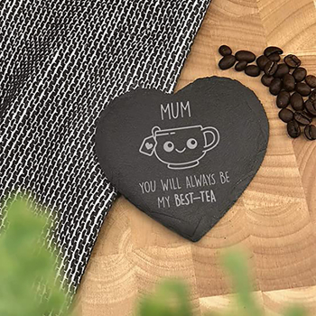 Sirds formas akmens dāvana, personalizēta DIY piemiņas dekora akmens