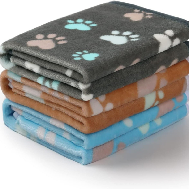 Покривало за домашни любимци и подложка за лапи – фланелено велурено покритие, за кучета и котки