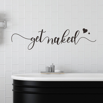 PVC αυτοκόλλητο τοίχου για μπάνιο — αδιάβροχο, μοντέρνο μινιμαλιστικό στυλ, 1 τεμάχιο