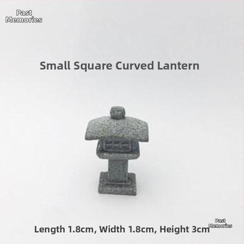 Μίνι άγαλμα Βούδα για ενυδρείο, διακοσμητικό πέτρινο Βούδα με Wenchang Pavilion, διακόσμηση βραχώδους κήπου