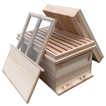 Гнездна и основна рамка за пчеларство, дървена от китайски смърч, полуготови, съвместими с китайски и италиански пчели