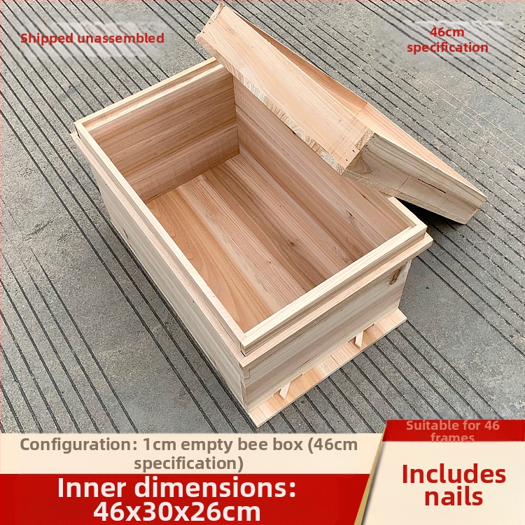 Гнездна и основна рамка за пчеларство, дървена от китайски смърч, полуготови, съвместими с китайски и италиански пчели