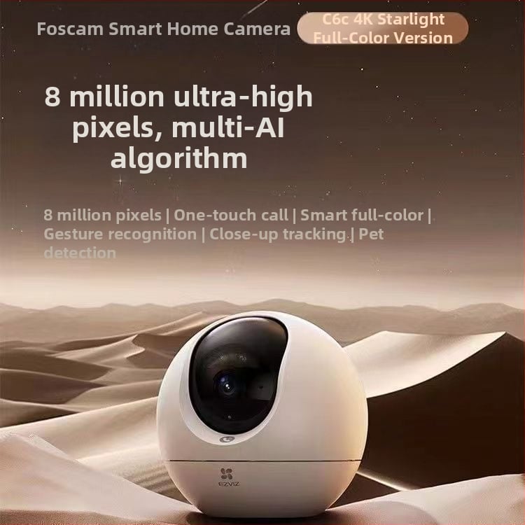 Fluorite C6C Smart kamera, 1080p, 3.6 mm objektív, nočné videnie, cloudové úložisko
