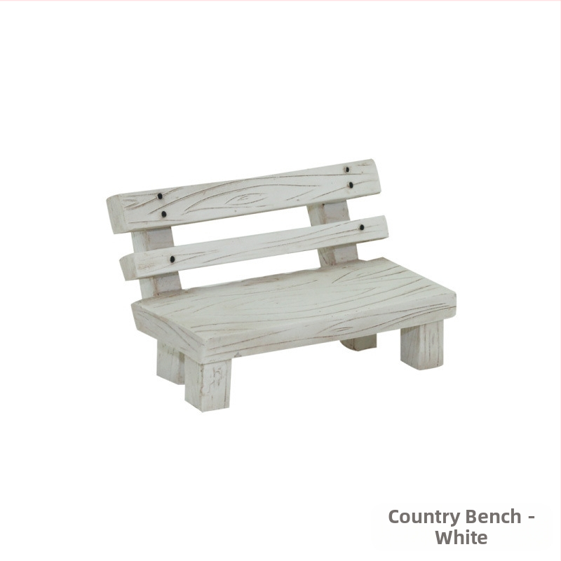 South Academy Chuanfang смола миниатюрна табуретка декоративен елемент за микро ландшафт и саксийни съдове • материал: смола • технология: процес на смола • стил: прост