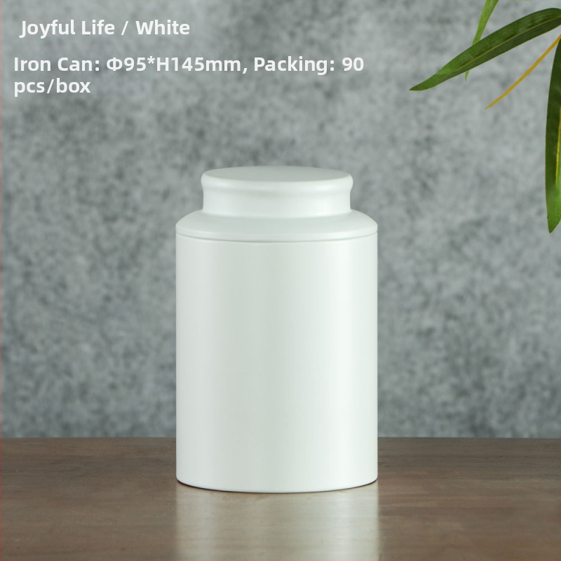 Metalinė arbatos laikymo skardinė, sandari, Kinijos stiliaus, talpa 100 g arba 200 g