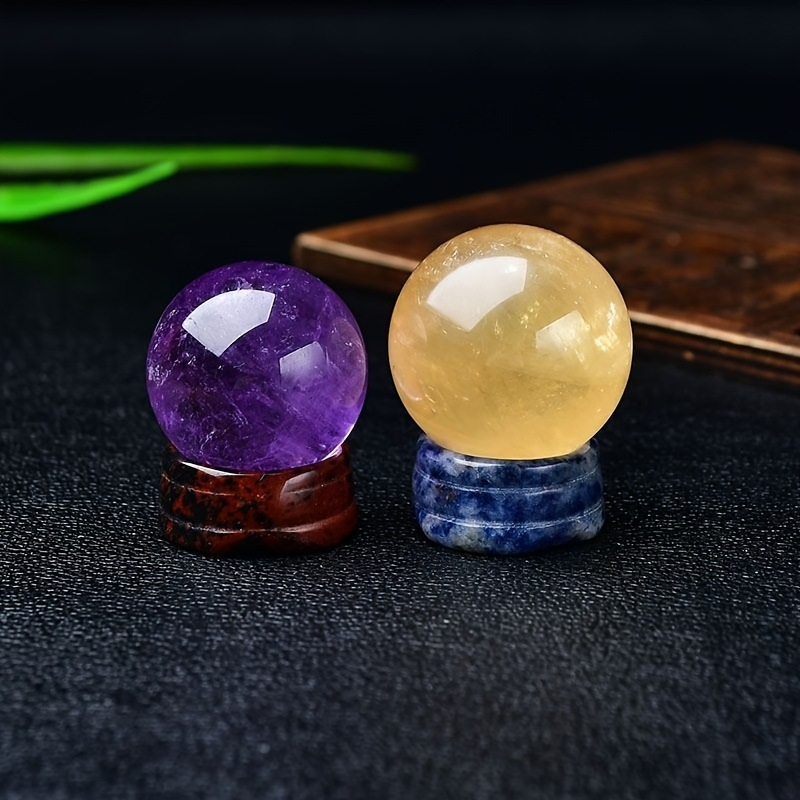 Suport decorativ pentru sferă din agat natural — tip cristal: cristal natural; bază rotundă pentru sferă; aspect: alte ornamente gravate