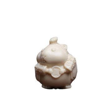 Ξύλινο χειροποίητο φυλαχτό Ivory Fruit, unisex κρεμαστό για διακόσμηση σπιτιού, κινεζικού στυλ