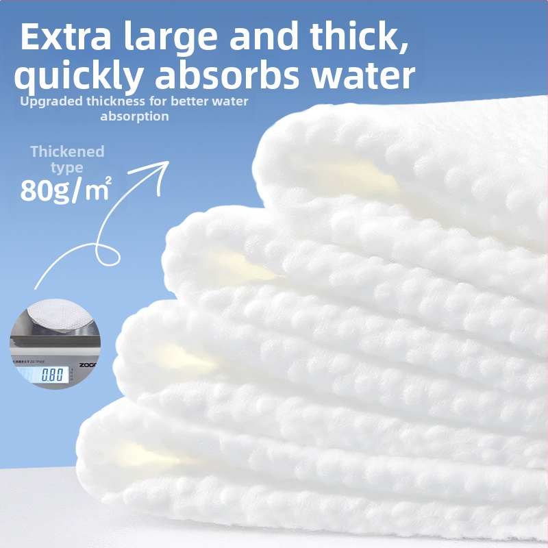 Shock детски еднократен халат за баня и кърпа, нетъкан текстил, 95% полиестер, бързосъхнещ и попивателен, унисекс, за есен