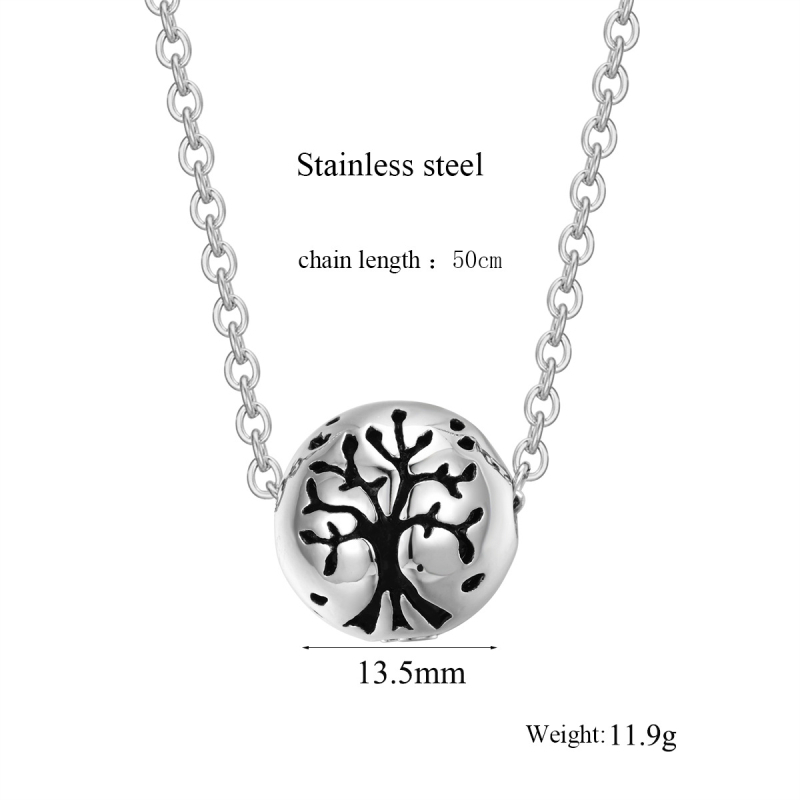 Nerūsējošā tērauda kaklarota, ģeometrisks dizains, Tsundere Accessories zīmols, 2025. gada pavasara izlaidums