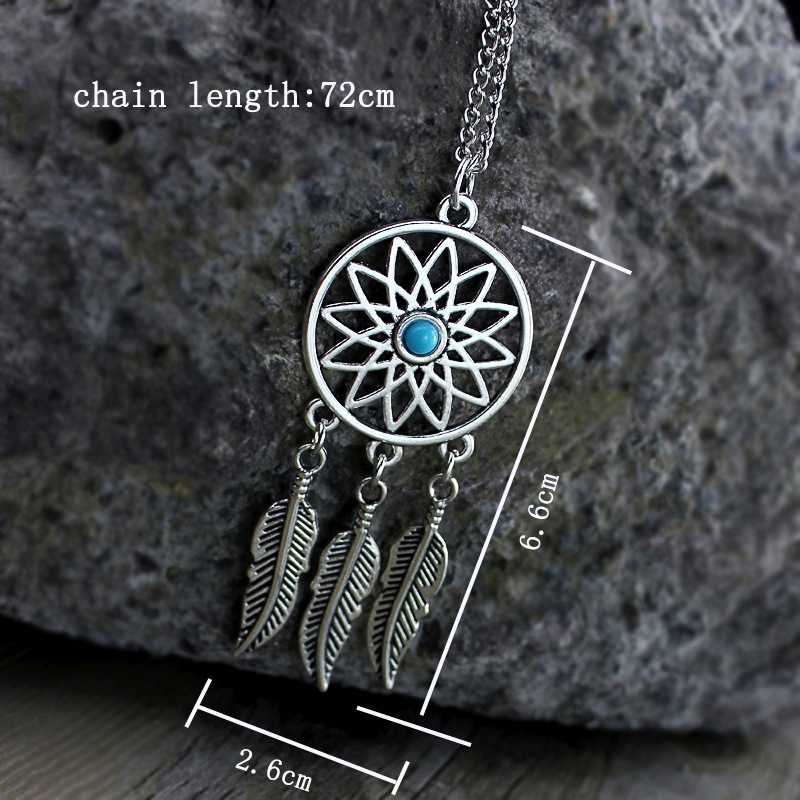 Колие от сплав със змийска кост верига, дължина 51–80 см, удълнение под 10 см, висулка от сплав