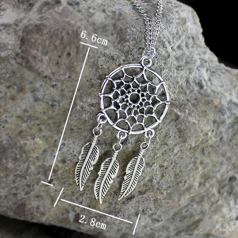 Колие от сплав със змийска кост верига, дължина 51–80 см, удълнение под 10 см, висулка от сплав