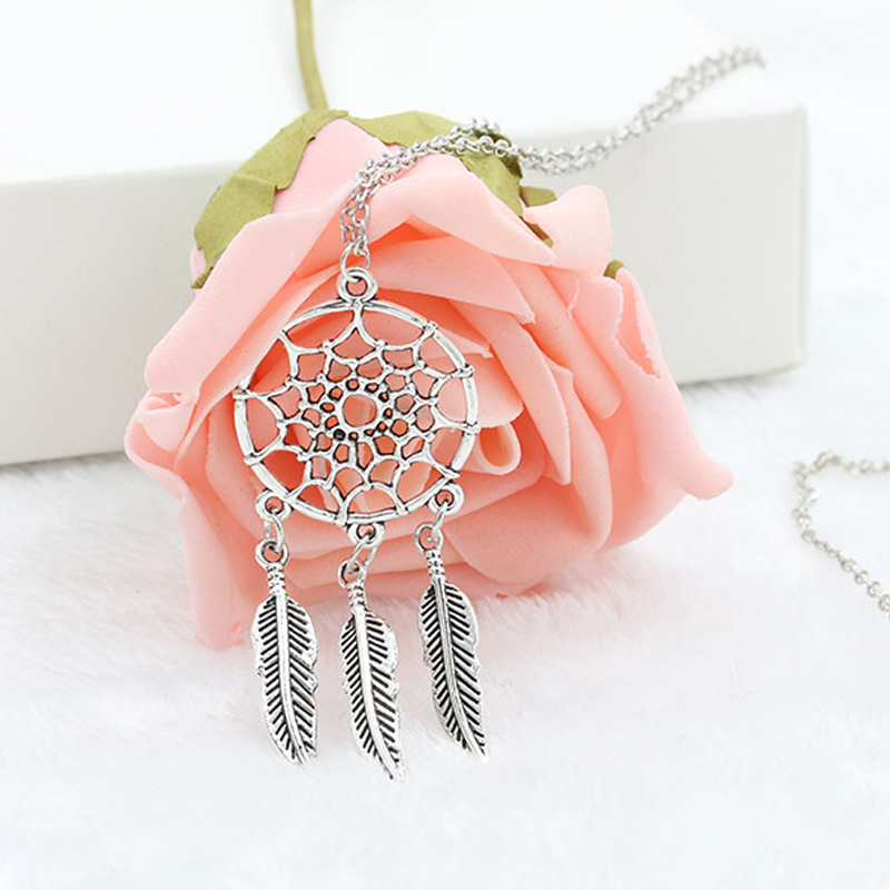 Колие от сплав със змийска кост верига, дължина 51–80 см, удълнение под 10 см, висулка от сплав