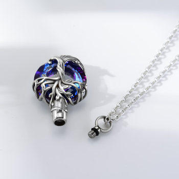 Колие с Дърво на живота от неръждаема стомана — Tsundere Accessories, за жени, пролет 2025