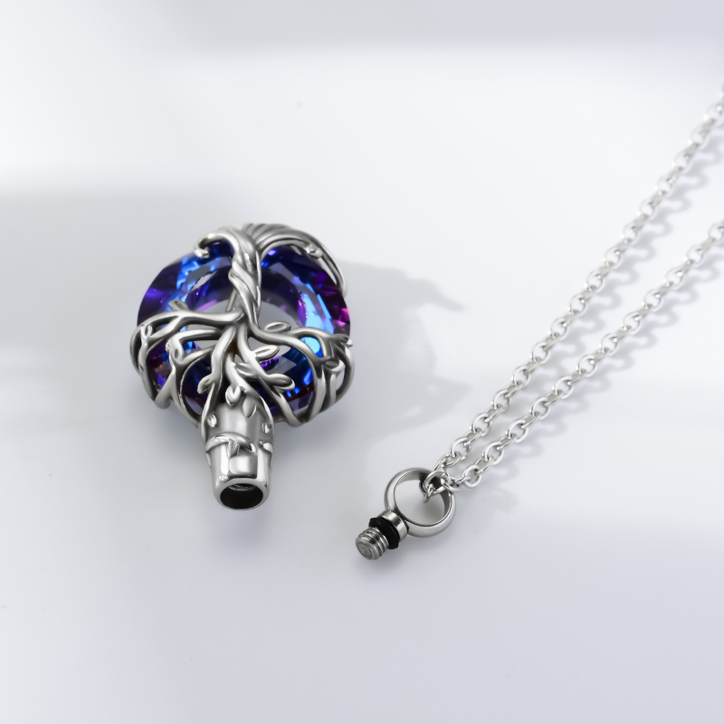 Dzīvības koka kulons no nerūsējošā tērauda — Tsundere Accessories, sievietēm, modes pavasaris 2025