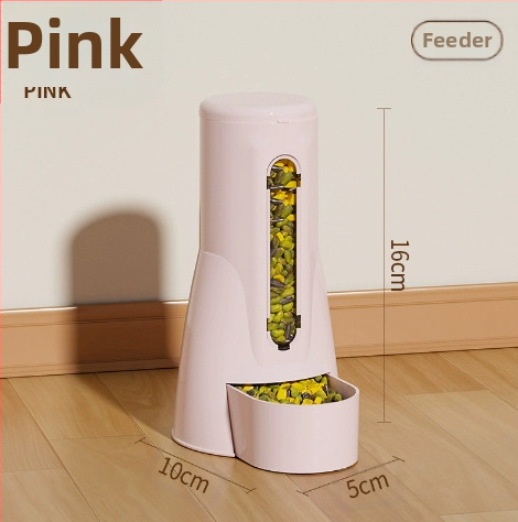 Plastmasas hamstera ūdens pudelīte ar bumbiņas dozatoru un pakarināmu turētāju, 100 g