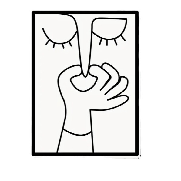 Fém falikép – vicces vécé humorral (toalett jel) | Geometriai forma | Anyag: fém | Csomagolás: karton | Alkalmas otthonra, irodába, szállodába/étterembe