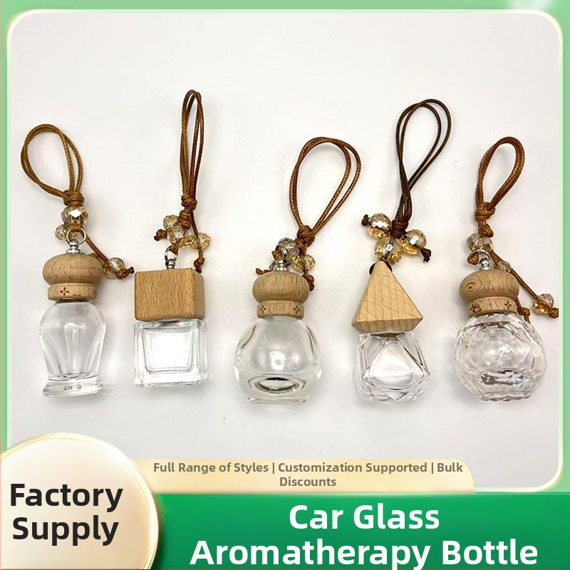 Διαχυτής αρώματος αυτοκινήτου με γυάλινο κρεμαστό και χάντρες – Αρωματοθεραπεία, κοινό γυαλί, δυνατότητα εκτύπωσης λογοτύπου