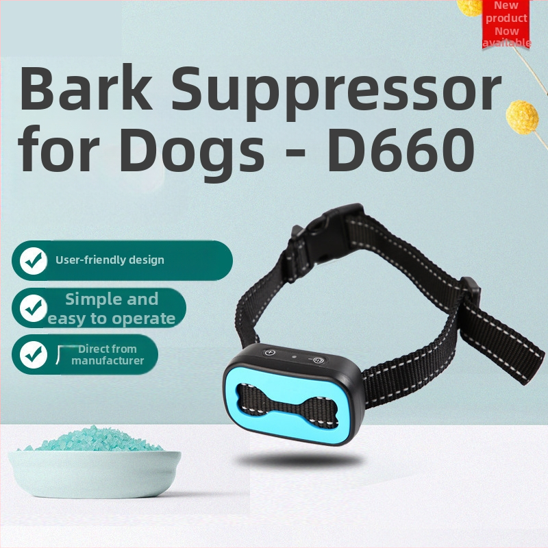 Κολάρο εκπαίδευσης σκύλου με ευφυή αυτόματη αναγνώριση, επαναφορτιζόμενο, πολυεστέρας, καθολική συμβατότητα