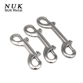 316 неръждаема стомана двойна пружинна кука с две глави B-образна за подводни дейности бързо освобождаване