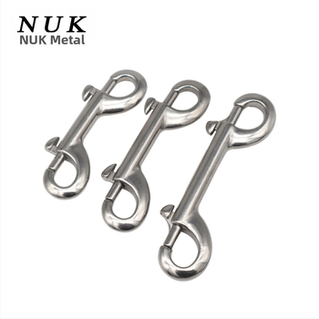 316 неръждаема стомана двойна пружинна кука с две глави B-образна за подводни дейности бързо освобождаване