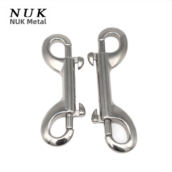 316 неръждаема стомана двойна пружинна кука с две глави B-образна за подводни дейности бързо освобождаване