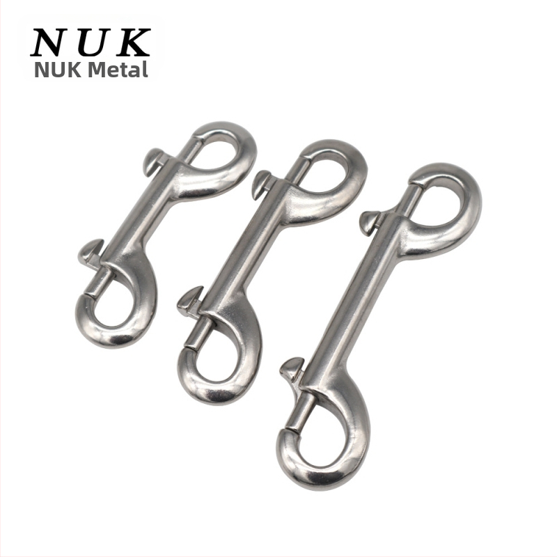 316 неръждаема стомана двойна пружинна кука с две глави B-образна за подводни дейности бързо освобождаване