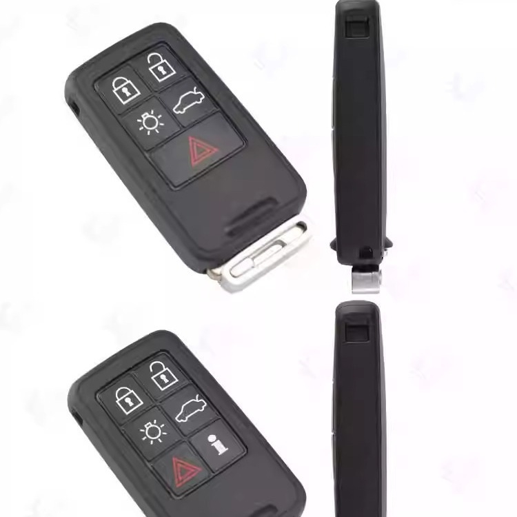 Volvo nuotolinio rakto korpusas – plastikinis, su vyrių dizainu, skirtas nuotoliniam valdymui, Volvo modelis, Kinijos stilius