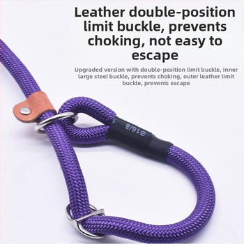 Λουρί εκπαίδευσης σκύλου με P-αλυσίδα, σταθερού μήκους, ζώνη θώρακα για μεσαίες και μεγάλες φυλές