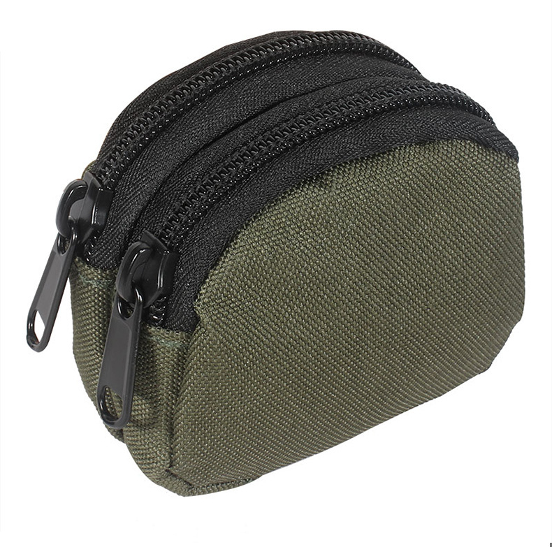 Manba Outdoor Тактическа поясна чанта, нейлон, камуфлажен дизайн, монетник и мини джоб за монети, унисекс