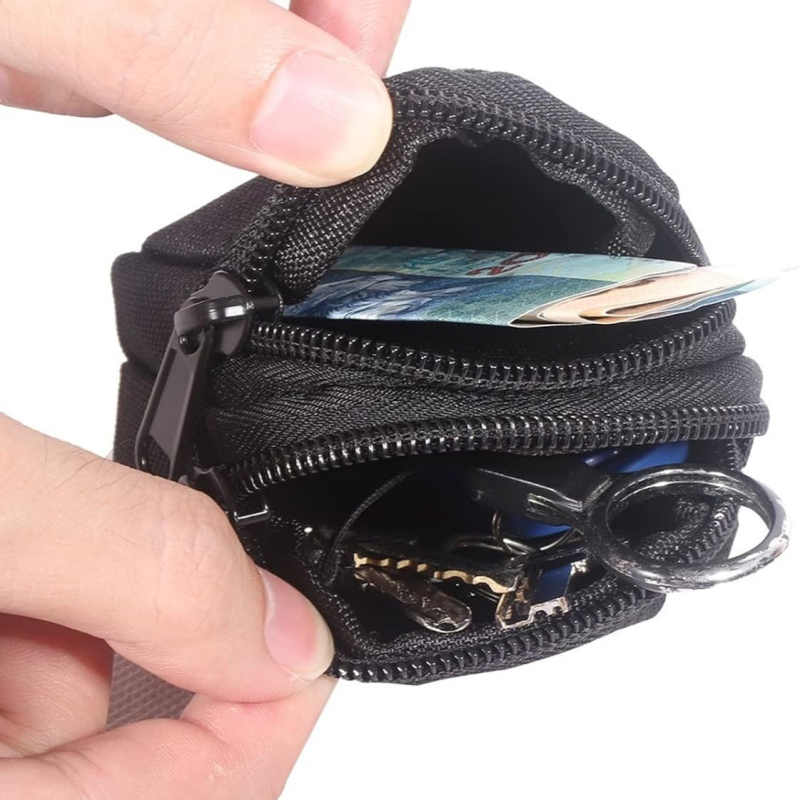 Manba Ārējā Taktiskā Vidukļa Soma, Neilons, Kamuflāžas Raksts, Monētu Makstiņš un Mini Naudas Glabāšanas Nodalījums, Unisex