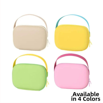 Козметична чанта EVA, найлонова подплата, урбан стил, функция съхранение, за жени